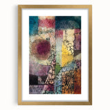 Modern Wall Art: Paul Klee’s Vibrant Abstract Composition with Symbols