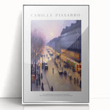 Art Deco poster featuring a modern art wall decor with abstract geometric patterns in muted gold and white.