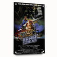 Retro Wall Art - The Empire Strikes Back Poster - Vintage Star Wars Art