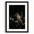 Abstract art print featuring textured fall colors on a large canvas, ideal for living room decor.