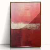 Framed abstract strokes wall art in gold and black, showcasing textured acrylic design. Perfect for modern decor, adding elegance to any space.