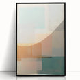 Framed abstract wall art featuring bold black strokes on a white background, ideal for modern home decor, showcasing elegance and artistic flair. Perfect for living rooms or offices, adding a contemporary touch to any space.