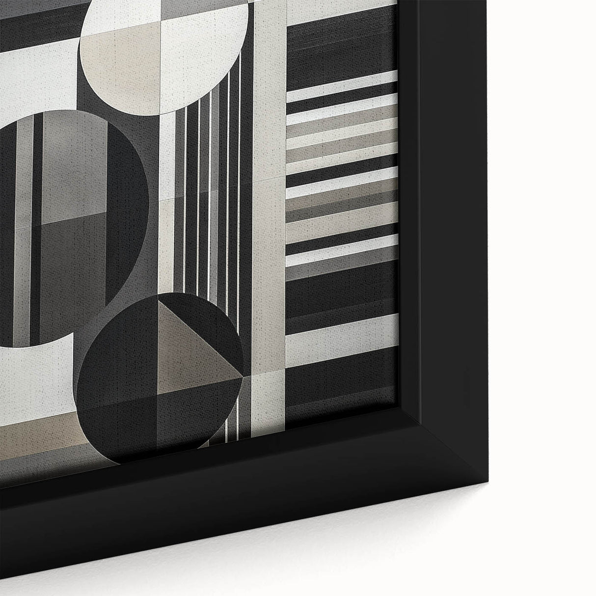 Minimalist Black & White Bedroom Wall Art - Framed & Canvas