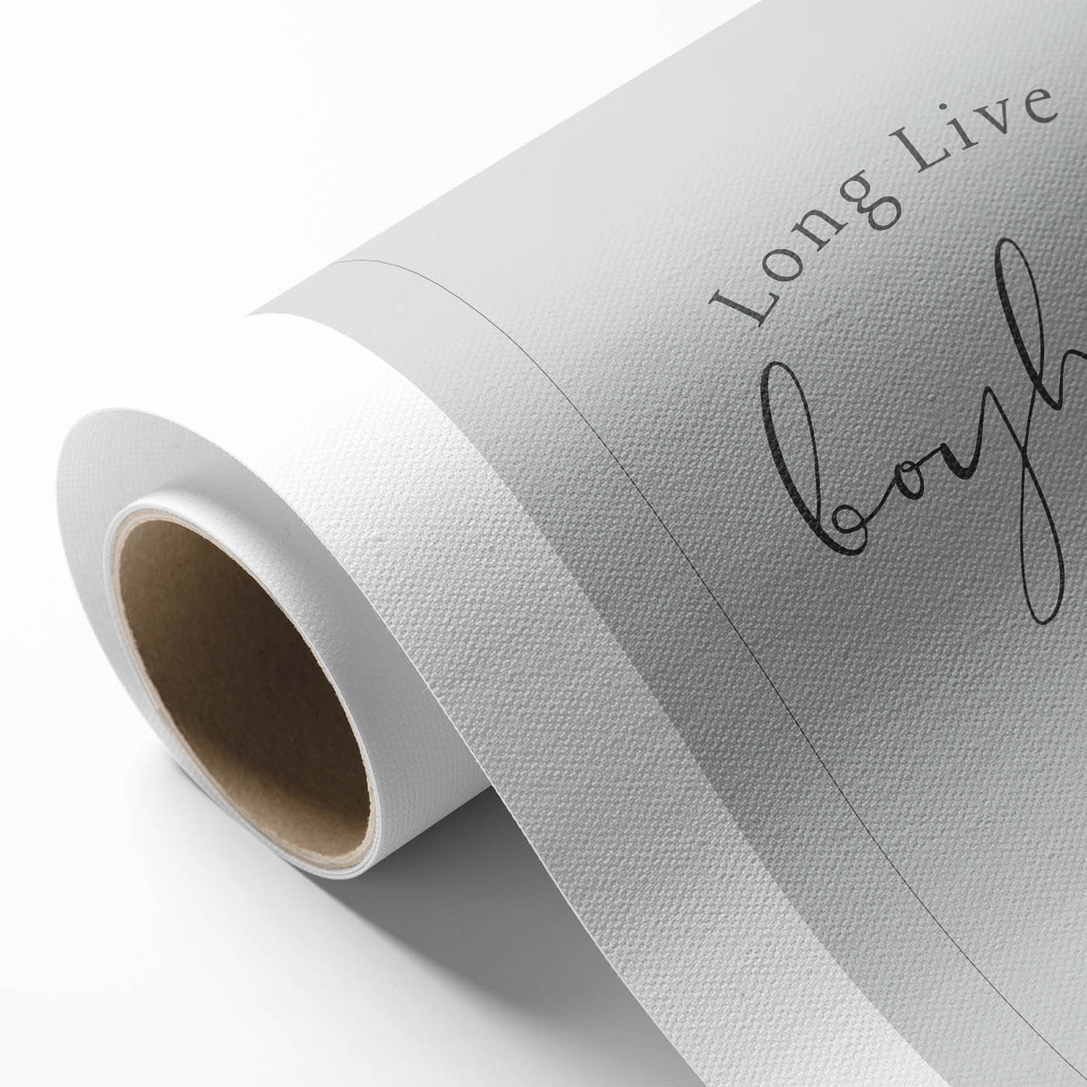 Rolled Paper Art Prints for Kids - Long Live Boyhood Quote