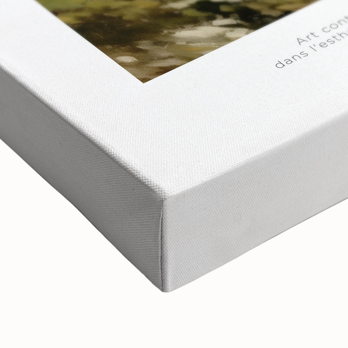 Black and white landscape art painting on a large stretched canvas, ideal for bedroom wall decor.