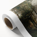 Wooded Landscape with Cows by Jean-Baptiste Corot - Classic Art Print