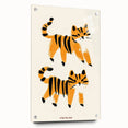 Playful Orange Cats – Boys Room Wall Art for Animal Lovers