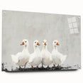 Elegant Geese Nursery Wall Art - Acrylic Nursery Art