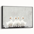 Elegant Geese Nursery Wall Art - Acrylic Nursery Art