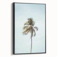 Black and white landscape painting on framed canvas, depicting a serene summer scene, ideal for bedroom wall decor.