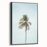 Black and white landscape painting on framed canvas, depicting a serene summer scene, ideal for bedroom wall decor.