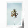 Rolled canvas print of summer-themed floral art in soft pastel shades, ideal for dining room wall art.