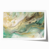 Abstract strokes wall art print showcasing vibrant colors and dynamic shapes, rolled for easy delivery, perfect for modern home decor. Ideal for art enthusiasts seeking contemporary style.