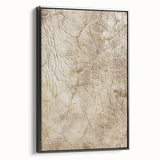 Framed black abstract strokes wall art canvas showcasing a modern design, elegantly displayed from the side to highlight its textured surface and sleek finish. Perfect for contemporary home decor.