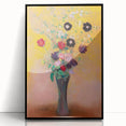 Vase of Flowers by Odilon Redon - A Captivating Floral Masterpiece