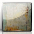 Framed abstract wall art featuring dynamic black strokes on a white background, perfect for modern home decor, adding elegance and contemporary flair.