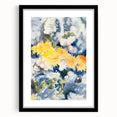 Yellow and Blue Watercolor Flowers - Charles Demuth (1915)