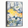 Yellow and Blue Watercolor Flowers - Charles Demuth (1915)
