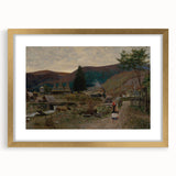 Classic Romantic Paintings: Volovec Landscape Romanticism Wall Art