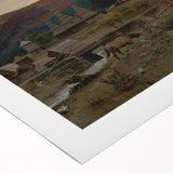 Classic Romantic Paintings: Volovec Landscape Romanticism Wall Art