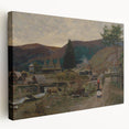 Classic Romantic Paintings: Volovec Landscape Romanticism Wall Art