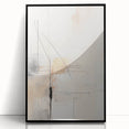 Contemporary Dining Art Pieces - Abstract Beige & Black Wall Décor