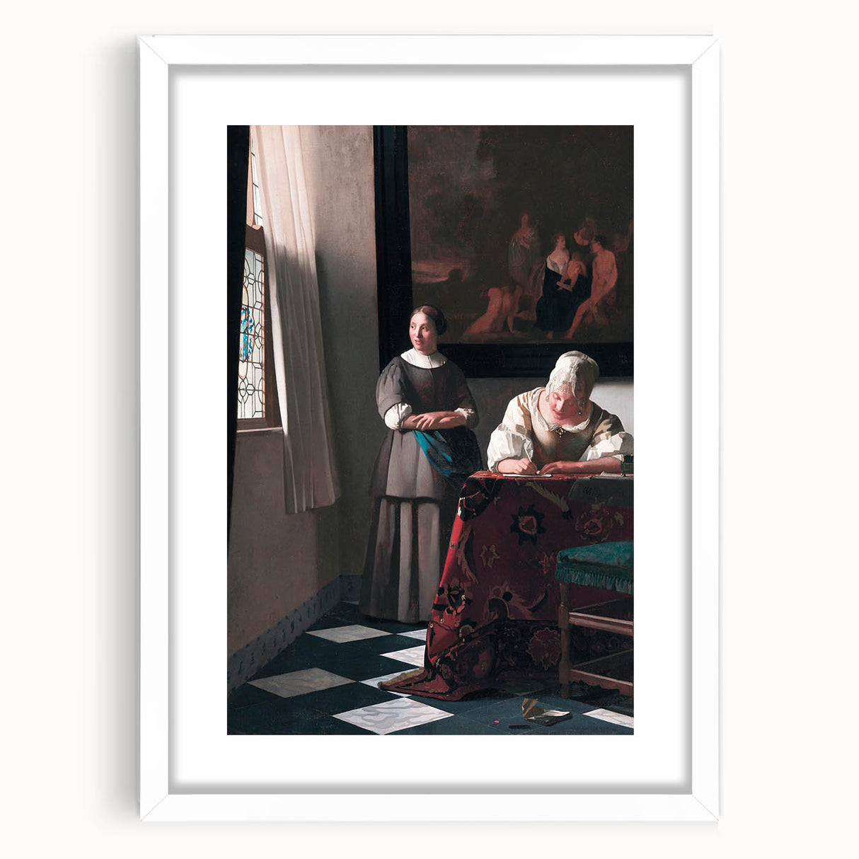 Baroque Art Print – Detailed Antique Wall Art for Classic Home Décor