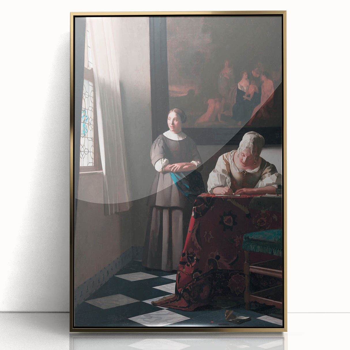 Baroque Art Print – Detailed Antique Wall Art for Classic Home Décor