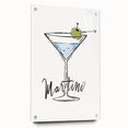 Large abstract wall art on acrylic glass featuring vibrant colors, ideal for dining room decor.