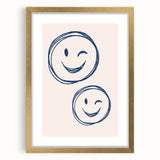 Smiley Faces Wall Art – Fun & Playful Boys Room Decor