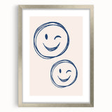 Smiley Faces Wall Art – Fun & Playful Boys Room Decor