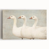 Vintage Geese Nursery Wall Art - Framed Baby Art Prints