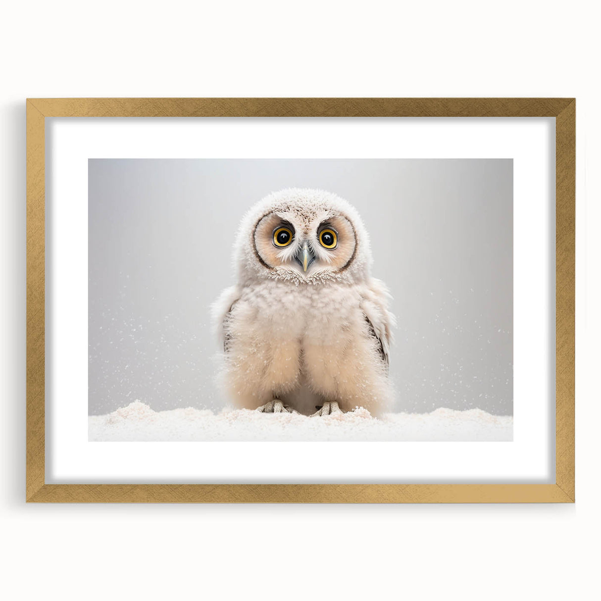 Adorable Baby Owl Wall Art - Perfect for Kids Room Decor