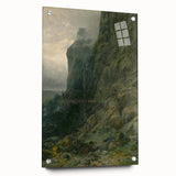 Abstract Modern Art of Rocky Cliffs – Contemporary Wall Decor