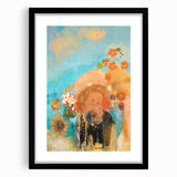 Abstract Floral Modern Wall Art – Contemporary Art Print