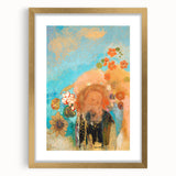 Abstract Floral Modern Wall Art – Contemporary Art Print