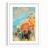 Abstract Floral Modern Wall Art – Contemporary Art Print