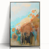 Abstract Floral Modern Wall Art – Contemporary Art Print