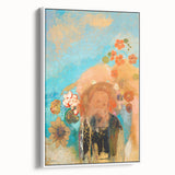 Abstract Floral Modern Wall Art – Contemporary Art Print