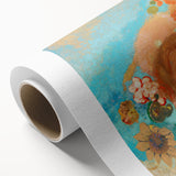 Abstract Floral Modern Wall Art – Contemporary Art Print