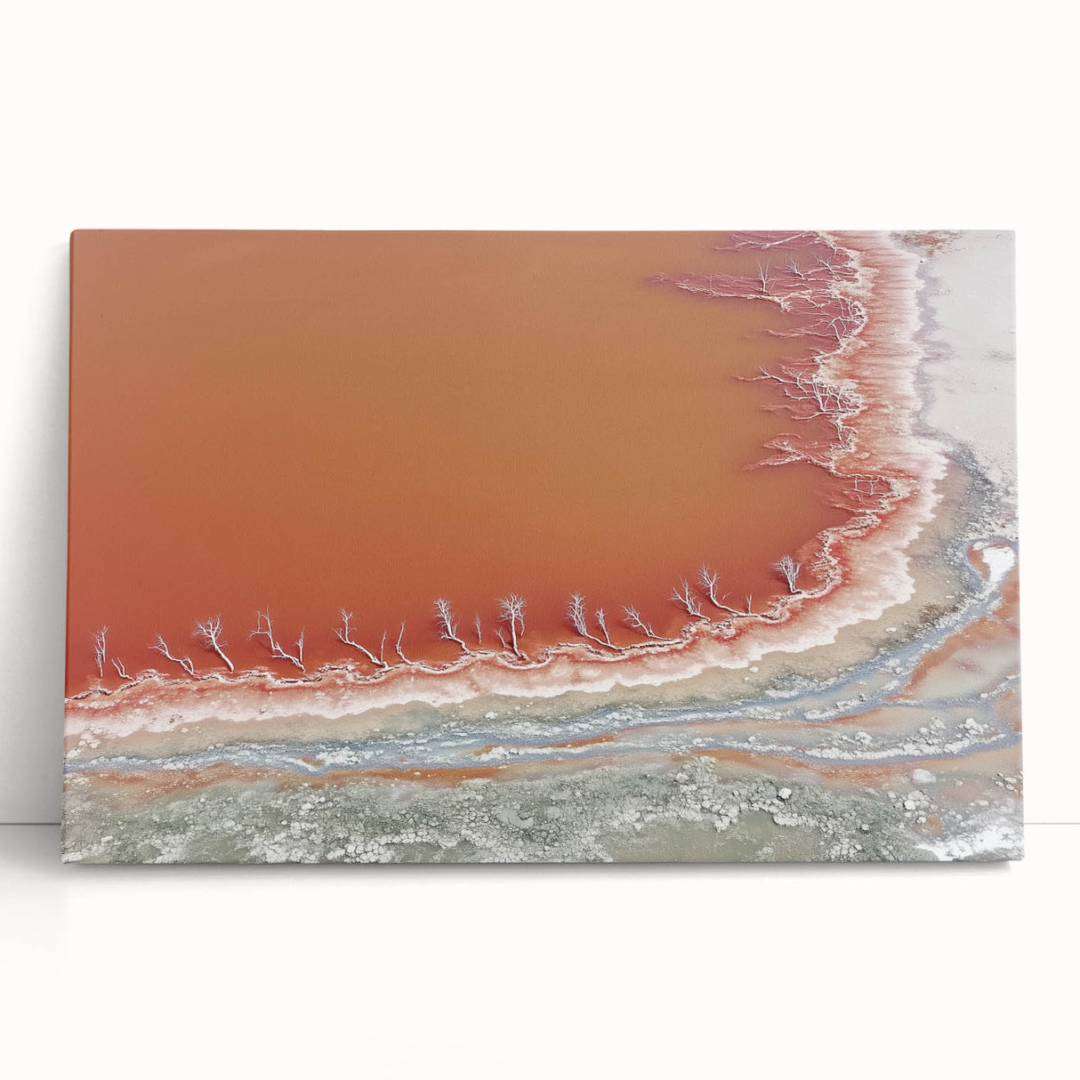 Corporate Wall Décor – Abstract Earth Tone Office Canvas Art