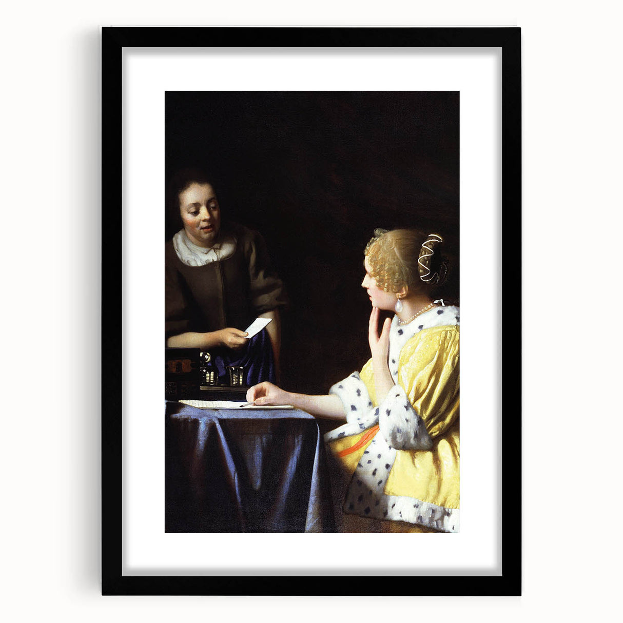 Rococo Art Print – Elegant Antique Design for Timeless Home Décor