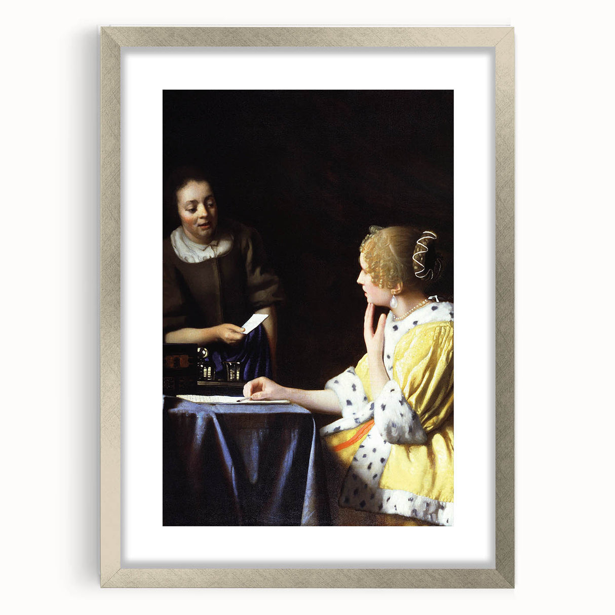Rococo Art Print – Elegant Antique Design for Timeless Home Décor