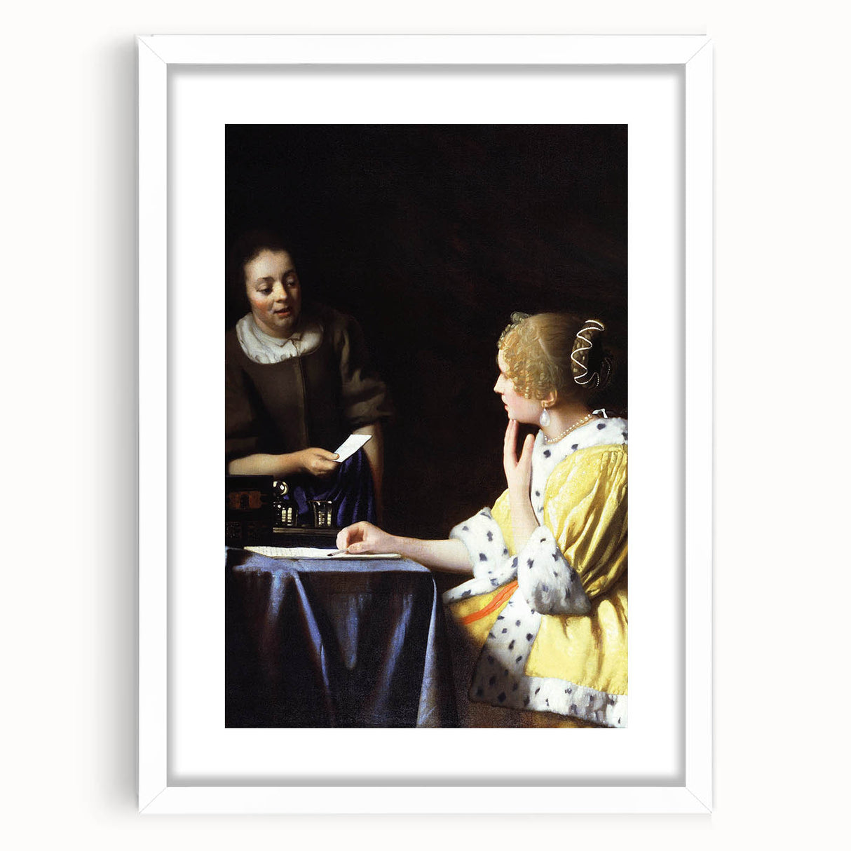 Rococo Art Print – Elegant Antique Design for Timeless Home Décor