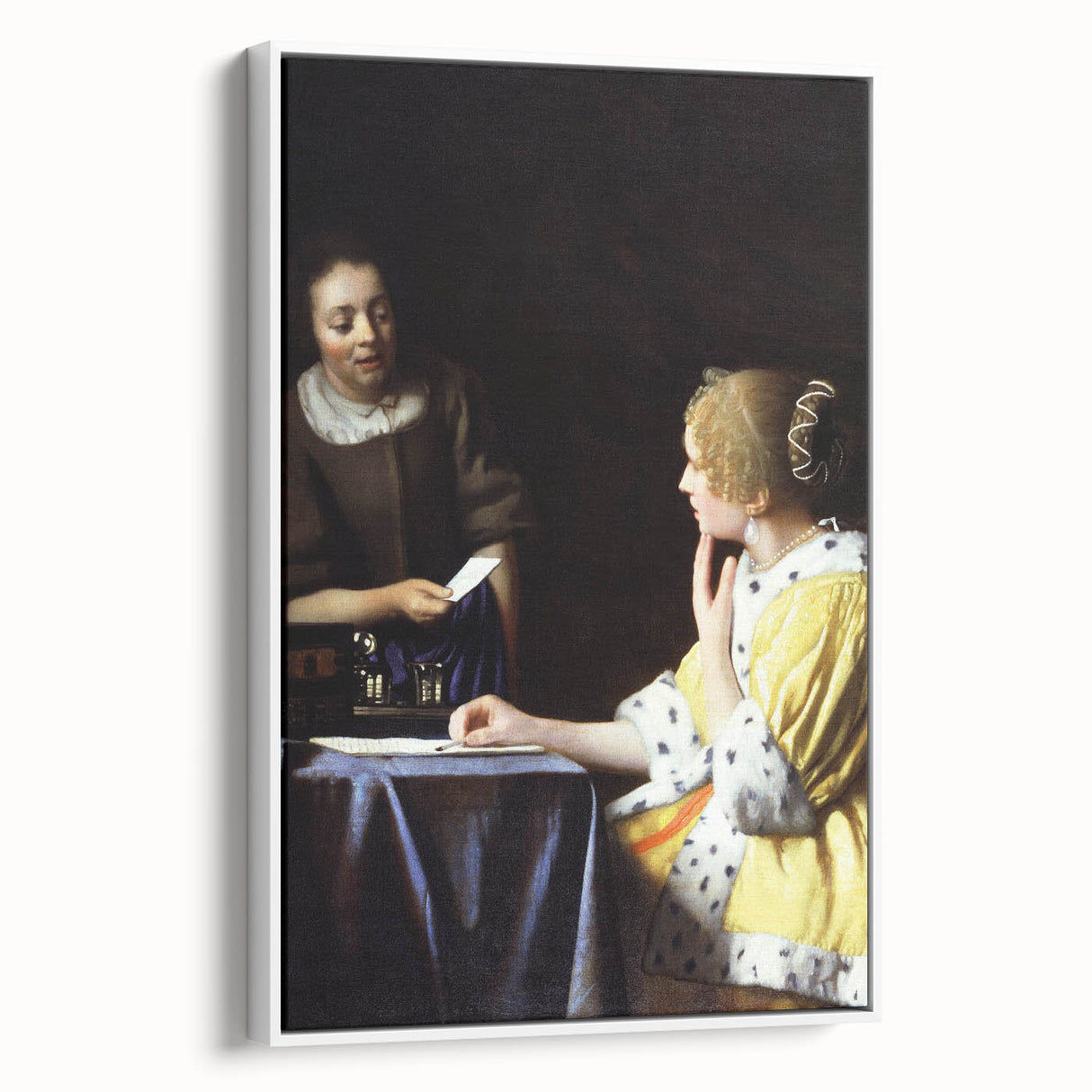 Rococo Art Print – Elegant Antique Design for Timeless Home Décor
