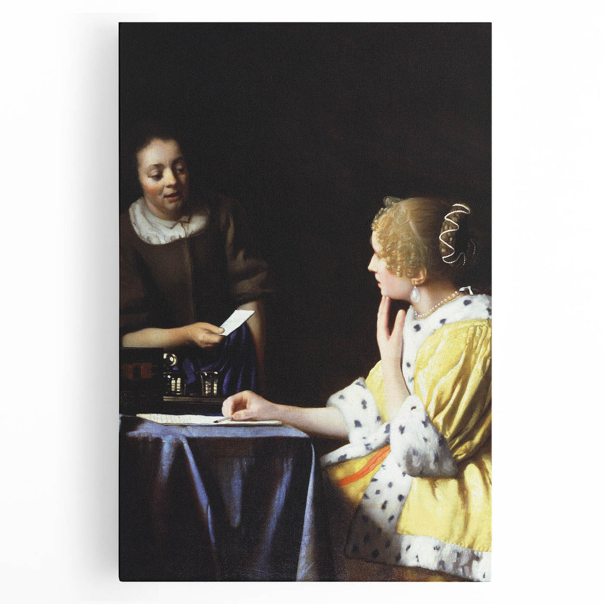 Rococo Art Print – Elegant Antique Design for Timeless Home Décor