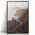 Impressionist Wall Art: Claude Monet's Rocks at Belle Isle Print