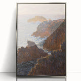 Impressionist Wall Art: Claude Monet's Rocks at Belle Isle Print