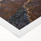 Impressionist Wall Art: Claude Monet's Rocks at Belle Isle Print