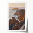 Impressionist Wall Art: Claude Monet's Rocks at Belle Isle Print